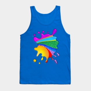 Paint Stain Tank Top